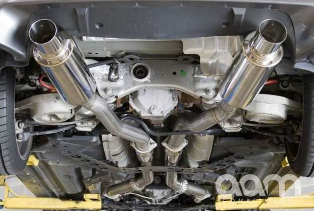 Concours AAM, AAM Competition Exhaust Infiniti G35 (03-06) 3" True Dual Catback