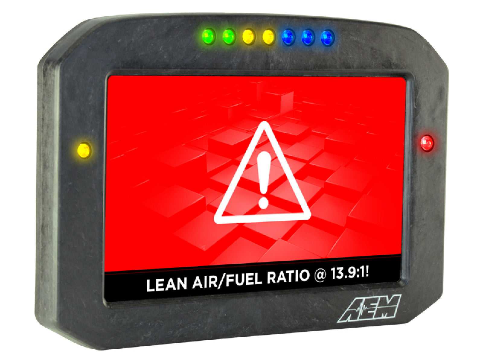 AEM Electronics, AEM 30-5703F CD-7 Carbon Flat Panel Digital Racing Dash Display - Logging / GPS Enabled