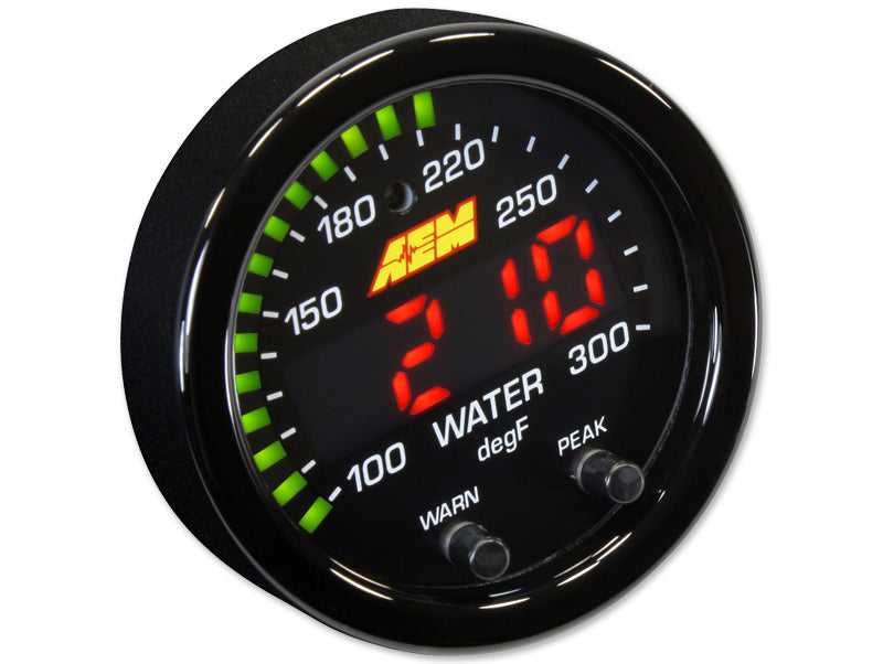 AEM Electronics, AEM X-Series Gauge (Jauge de température eau/trans/huile 100~300F / 40~150C) 30-0302