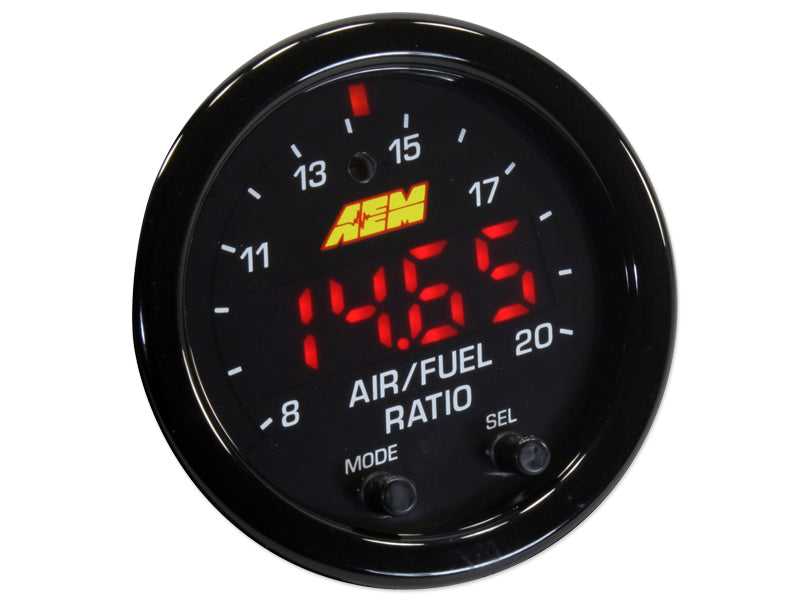 AEM Electronics, AEM X-Series Gauge (contrôleur de sonde AFR air/carburant UEGO à large bande) 30-0300