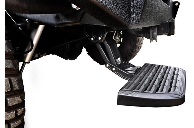 Recherche AMP, AMP BedStep Marchepied de pare-chocs Jeep Wrangler JK (2007-2018) Noir