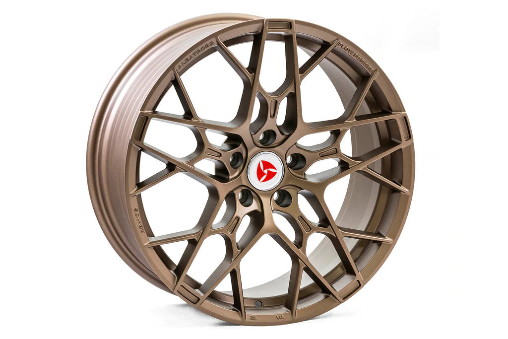 ARK Performance, ARK AB-10S Flow Forged Wheel (19X10 5X114.3 45ET) Satin Black / Satin Bronze / Brushed Face Gunmetal