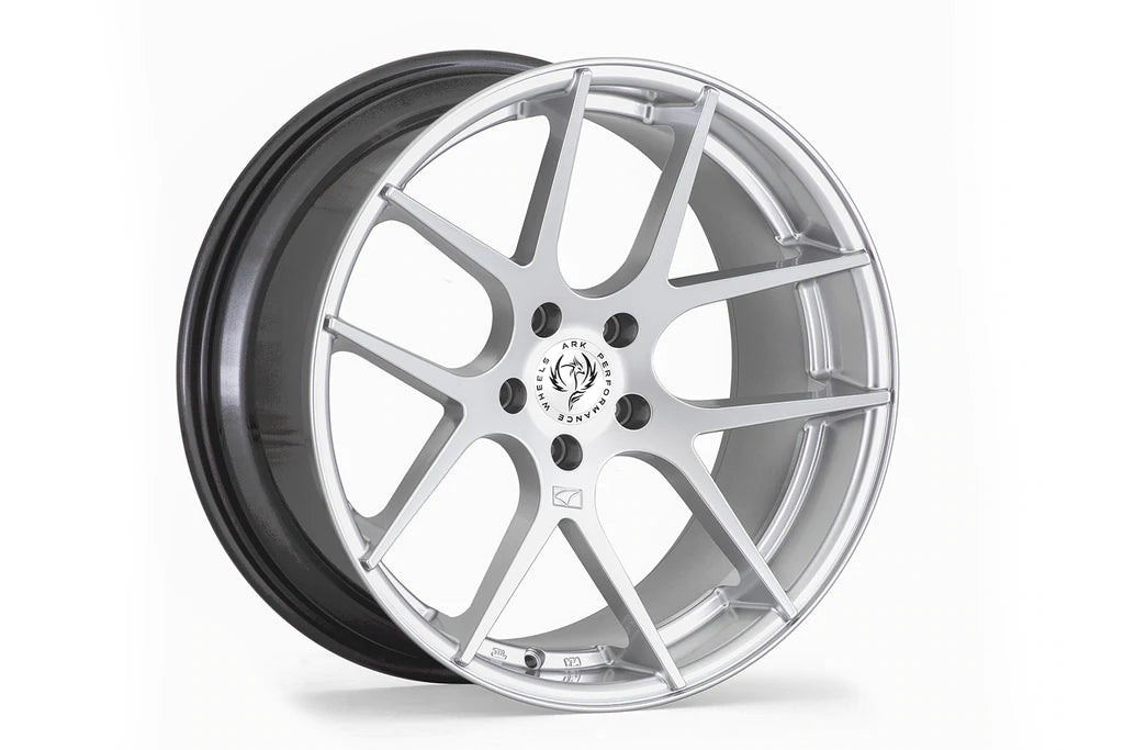 ARK Performance, ARK ARK-287L Roue monobloc coulée (19X9.5 5X114.3 25ET) Hyper Silver ou Matte Gunmetal