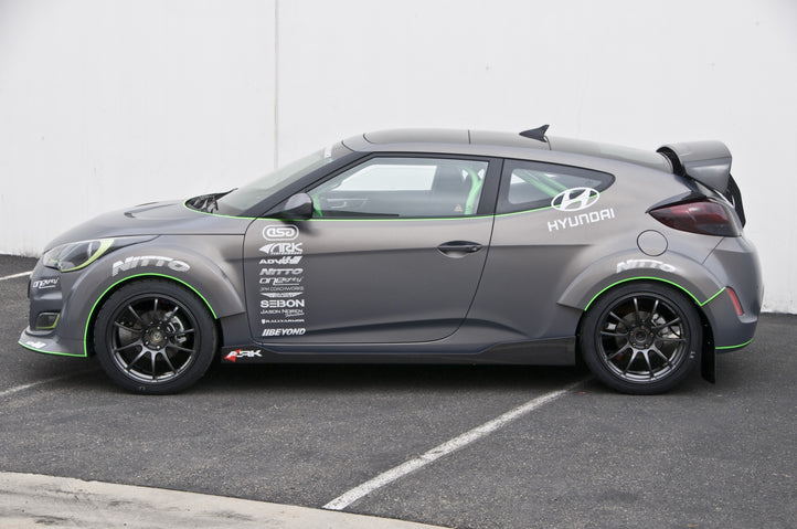 ARK Performance, ARK C-FX Ailes arrière larges Hyundai Veloster (2012-2017) [Fibre de verre] CFOF-0703