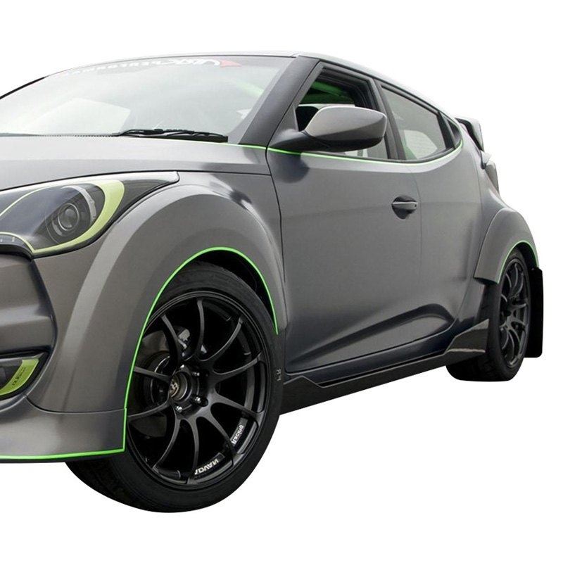 ARK Performance, ARK C-FX Ailes avant pour Hyundai Veloster (2012-2017) [Fibre de verre] CFFF-0703