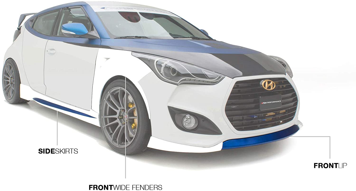 ARK Performance, ARK C-FX Body Kit Hyundai Veloster Turbo (13-17) [Fiberglass] FGVT-0703