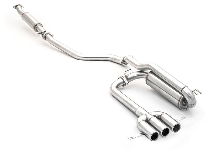 ARK Performance, ARK DT-S Catback Exhaust Hyundai Veloster 1.6L Non-Turbo (12-18) Polished / Burnt / Tecno Tips