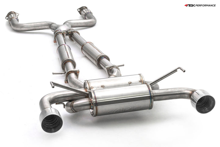 ARK Performance, ARK DT-S Catback Exhaust Nissan 370Z 3.7L / V6 (09-20) Polished or Burnt Tips