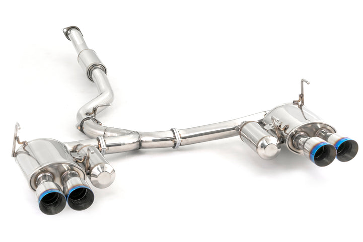 ARK Performance, ARK DT-S Catback Exhaust Subaru WRX 2.0L / WRX STi 2.5L (11-14) Polished / Burnt / Tecno Tips