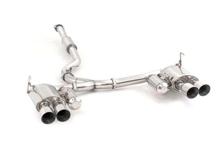 ARK Performance, ARK DT-S Catback Exhaust Subaru WRX 2.0L / WRX STi 2.5L (11-14) Polished / Burnt / Tecno Tips