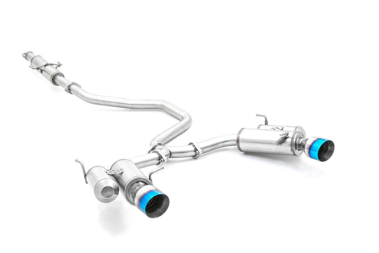 ARK Performance, ARK DT-S Exhaust Hyundai Tiburon 2.0 / 2.7 V6 (03-08) Catback w/ Blue Burnt