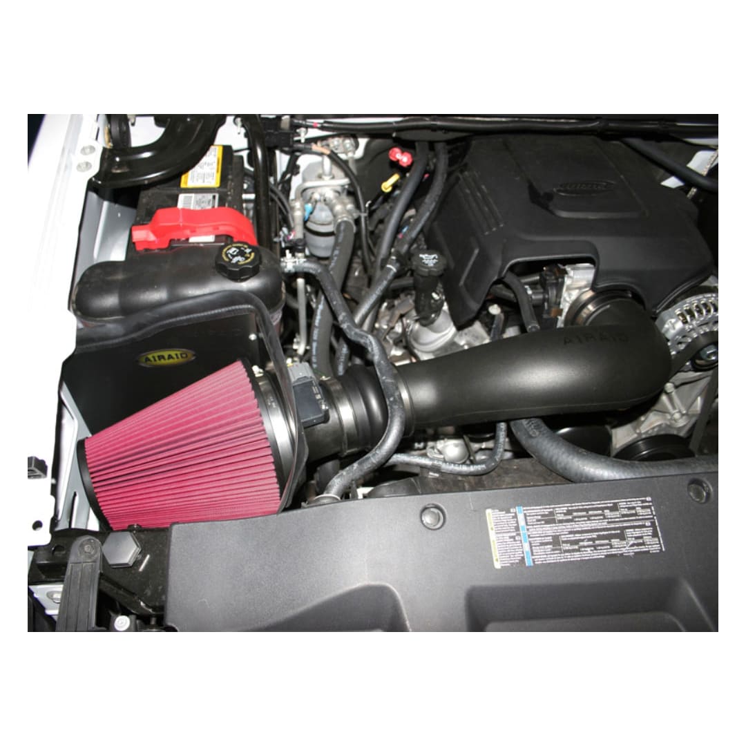 Airaid, Airaid Performance Air Intake Cadillac Escalade ESV/ EXT 6.2 L V8 (09-14) Rouge/ Noir/ Bleu/ Jaune Filtre avec tube d'admission optionnel