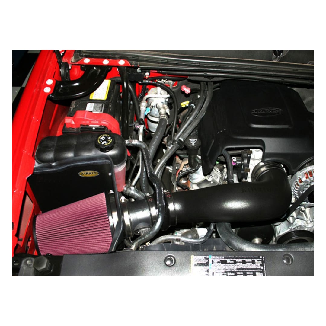 Airaid, Airaid Performance Air Intake Cadillac Escalade ESV/EXT 4.8/5.3/6.0/6.2L V8 (07-08) Filtre Rouge/ Noir/ Bleu