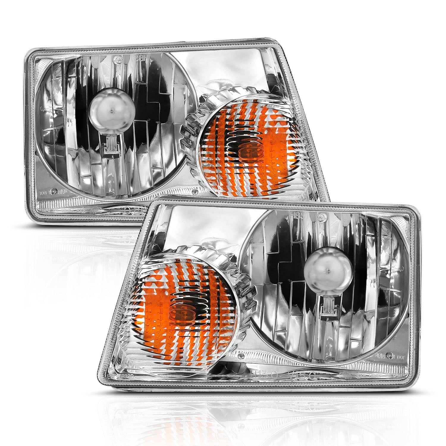 ANZO USA, Anzo Crystal Headlights Ford Ranger (01-11) [Chrome Housing] avec ou sans Corner Light