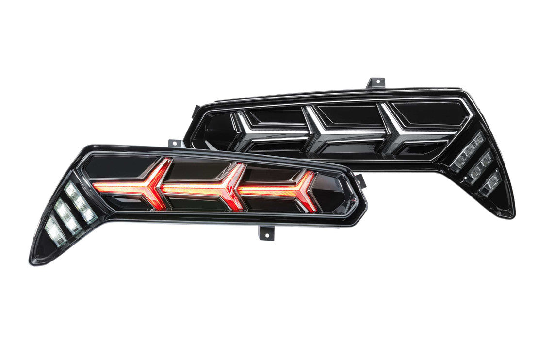 Auto Addict, Auto Addict Feu arrière Corvette C7 (2014-2019) Lambo Style LED Taillights