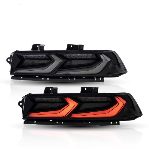 Auto Addict, Auto Addict Feux arrières Chevy Camaro (2014-2015) UMBRA/VELOX LED Noir Brillant / Fumé