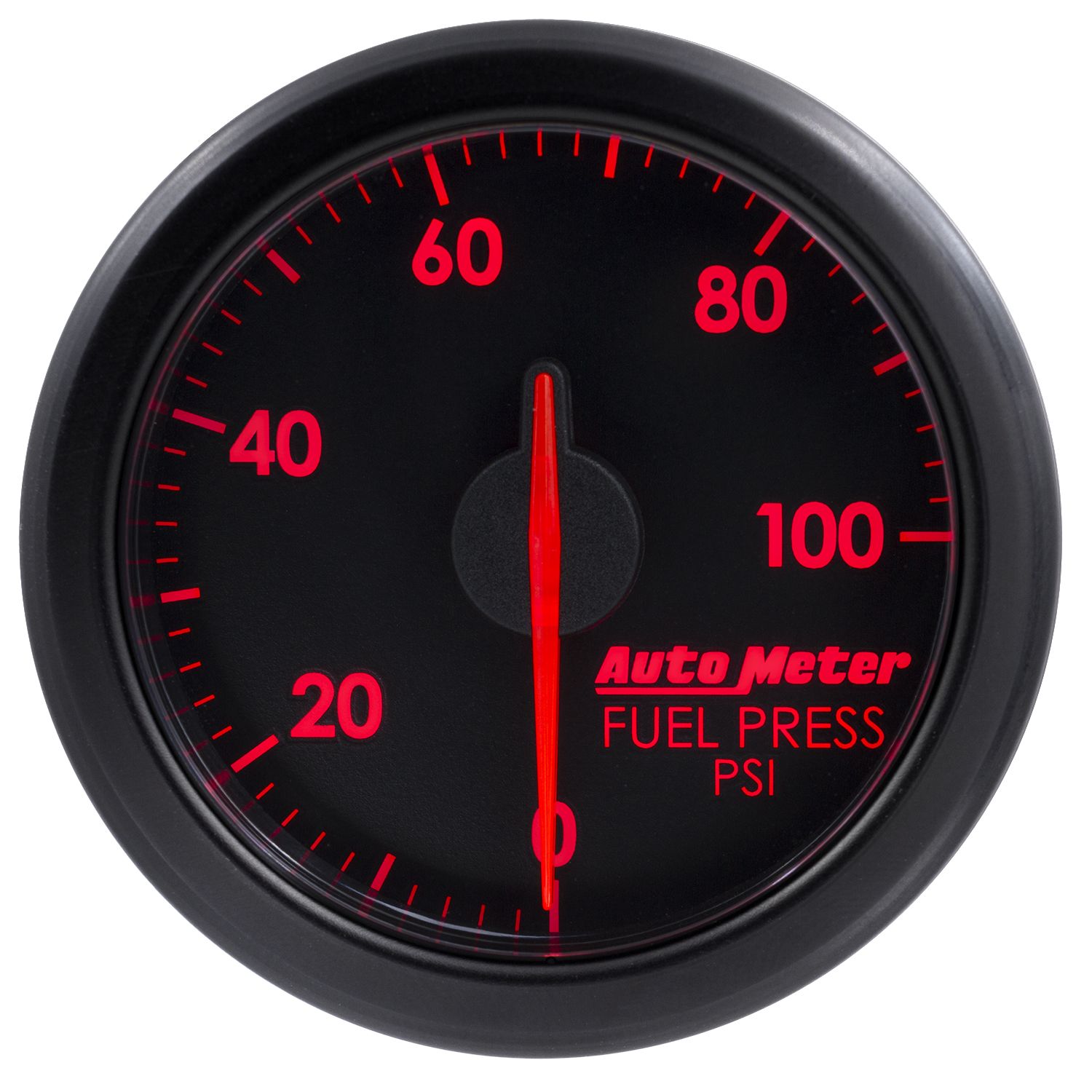 Automètre, AutoMeter Airdrive Air-Core Fuel Pressure Gauge (2-1/16", 0-100 PSI) Noir ou Argent