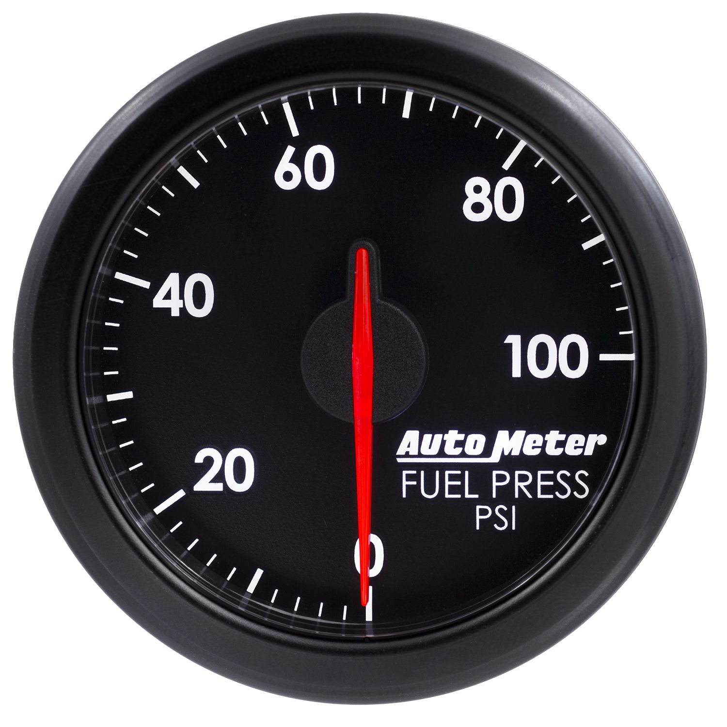 Automètre, AutoMeter Airdrive Air-Core Fuel Pressure Gauge (2-1/16", 0-100 PSI) Noir ou Argent