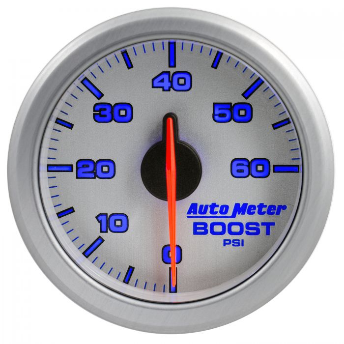 Autometer, Autometer Air-Core AirDrive Module Boost Gauge (2-1/16", 0-60 PSI) Silver - 9160-UL