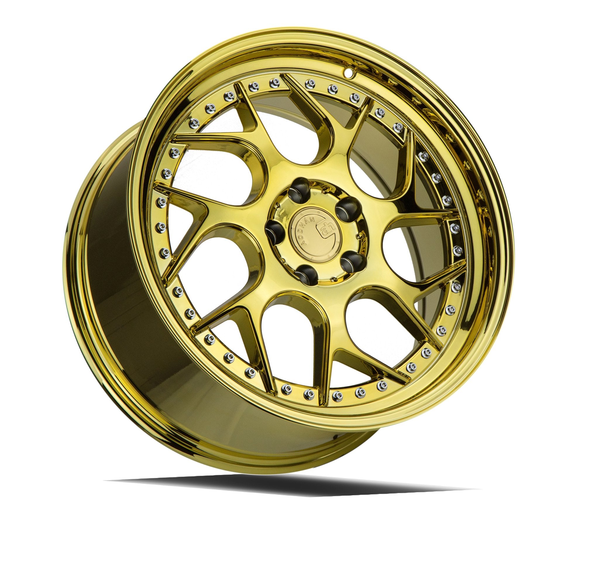 Aodhan, Roues Aodhan DS01 (18x8.5 5x100 +35 Offset) Noir / Bronze / Or / Argent