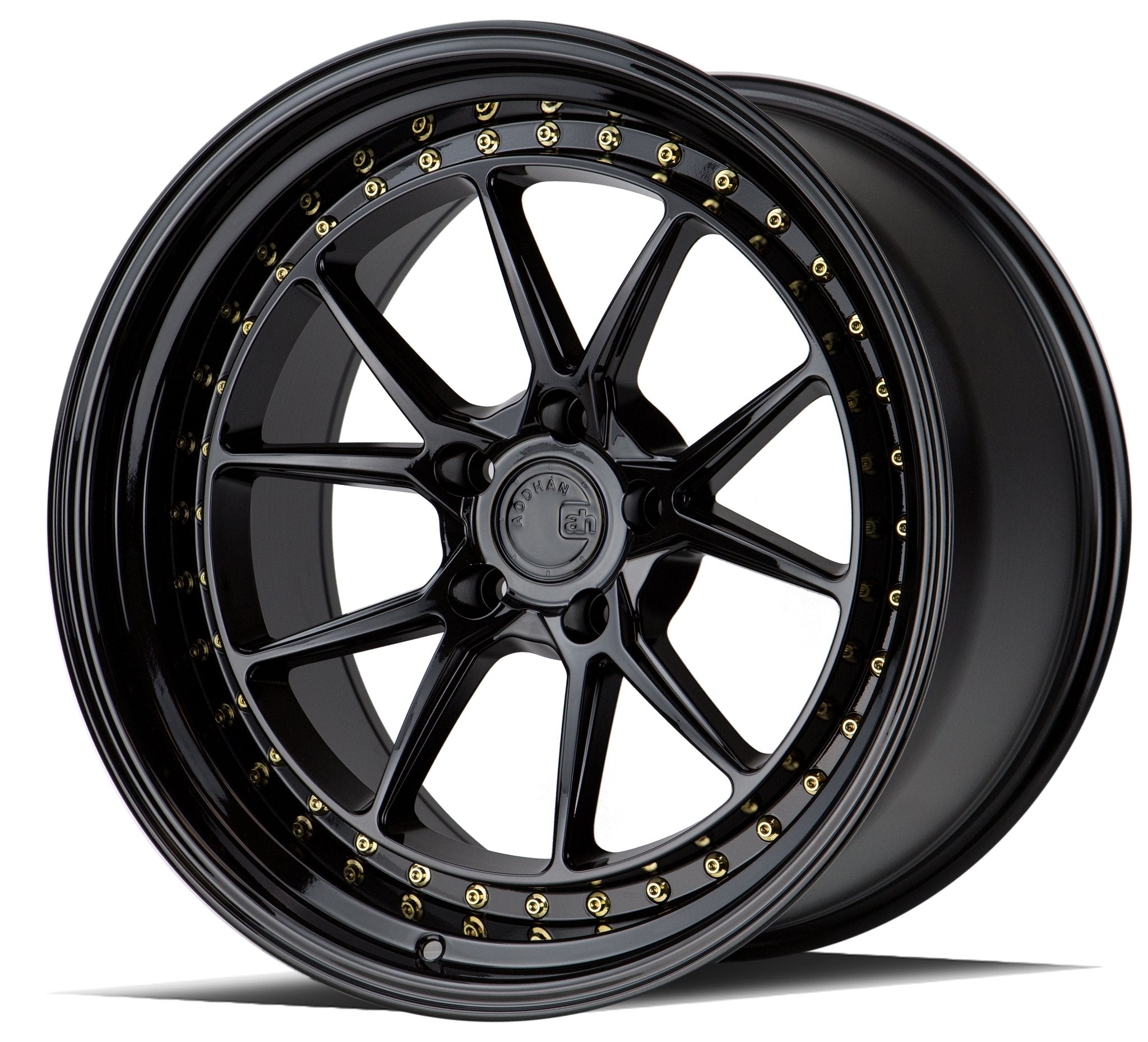 Aodhan, Roues Aodhan DS08 (19x11 5x114.3 +22 Offset) Bronze / Noir / Argent