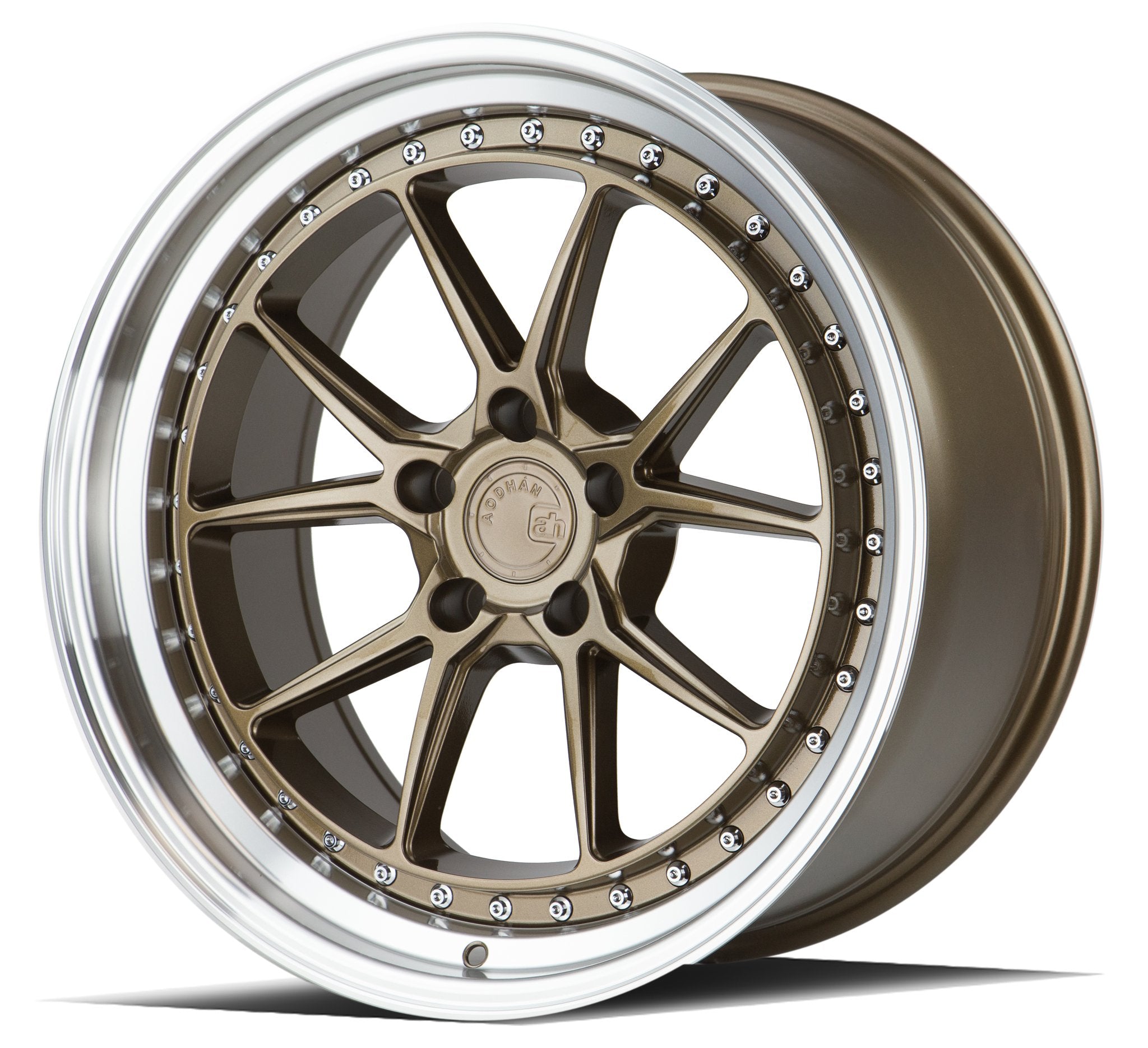 Aodhan, Roues Aodhan DS08 (19x11 5x114.3 +22 Offset) Bronze / Noir / Argent